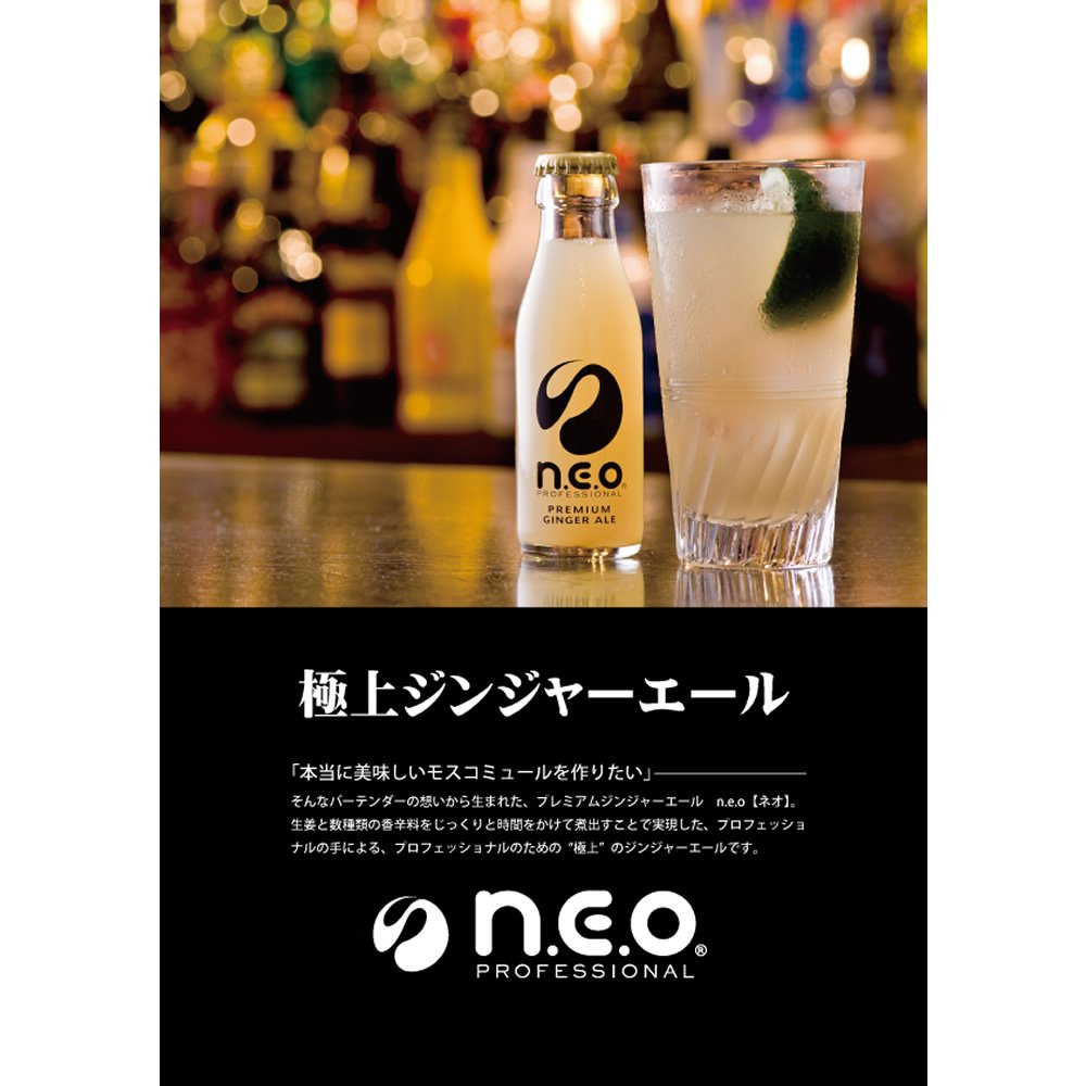 n.e.oプレミアムジンジャーエール 95ml×24本