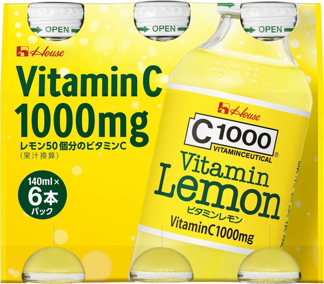 C1000 ビタミンレモン 140ml×30本 ハウス ウェルネスフーズ