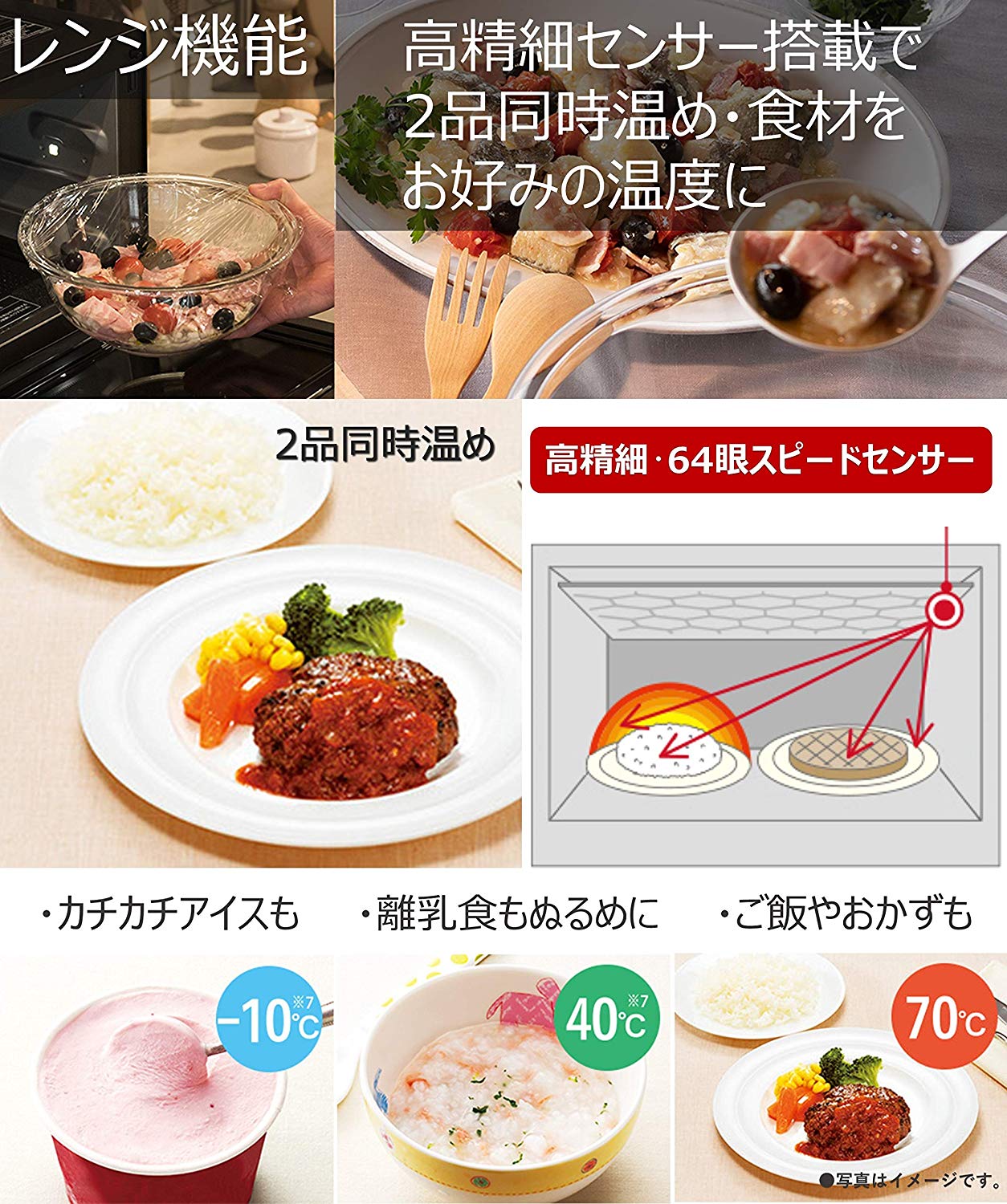 パナソニック ビストロ スチームオーブンレンジ 2段調理 30L ブラック NE-BS1600-K