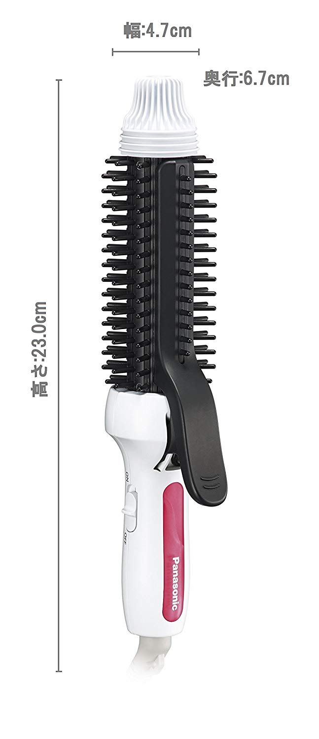 パナソニック ヘアアイロン カール・ストレート両用 海外対応 26mm 白 EH-HT45-W