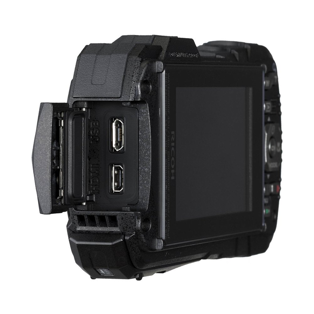 RICOH 防水デジタルカメラ RICOH WG-50 ブラック 防水14m耐ショック1.6m耐寒-10度 RICOH WG-50 BK 04571