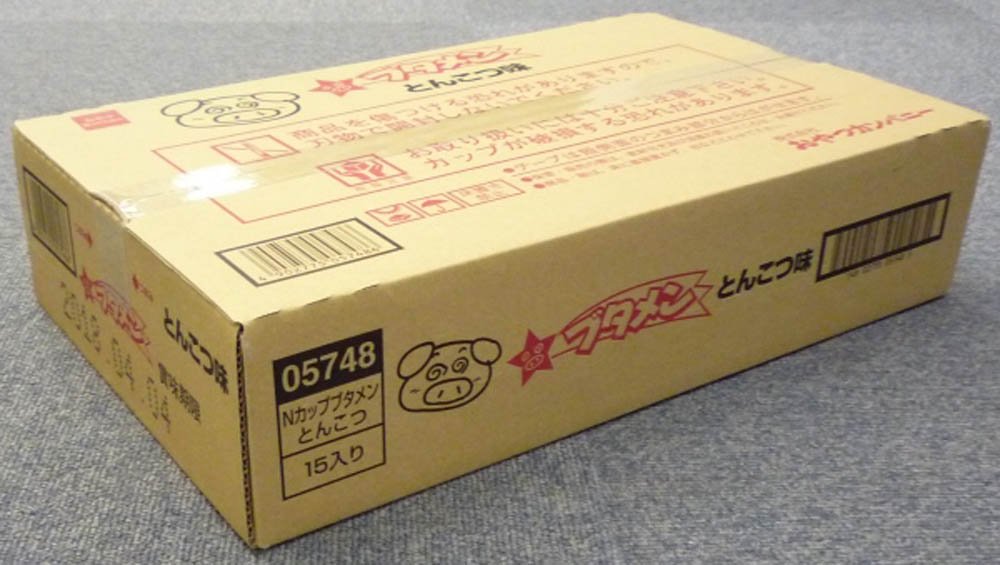 おやつカンパニー カップブタメンとんこつ 37g×15個