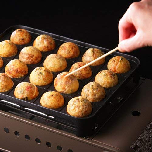 Iwatani カセットガスたこ焼器 スーパー炎たこ(えんたこ) ブロンズ&amp;ブラックCB-ETK-1