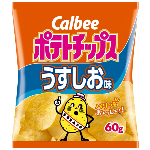 カルビー ポテトチップス うすしお味 60g × 12袋
