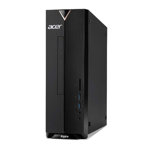 Acer デスクトップパソコン Aspire Celeron J4005/8GB/1TB HDD/±R/RW スリムドライブ/Windows 10/ブラック XC-830-N18F