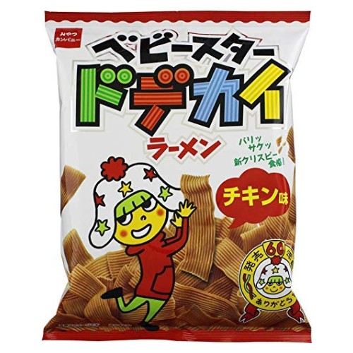 おやつカンパニー ベビースタードデカイラーメン(チキン) 74g×12個