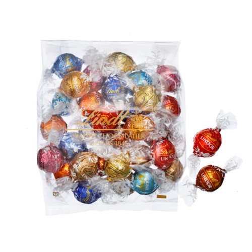 リンツ (Lindt) チョコレート リンドール 10種類アソート 詰め合わせ [Aタイプ] 個包装 30個入り (ミニリーフレット付き)