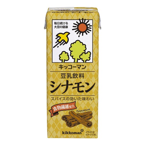 キッコーマン飲料 豆乳飲料 シナモン 200ml×18本