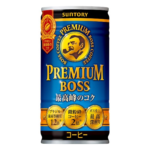サントリー コーヒー プレミアムボス 185g缶×30本