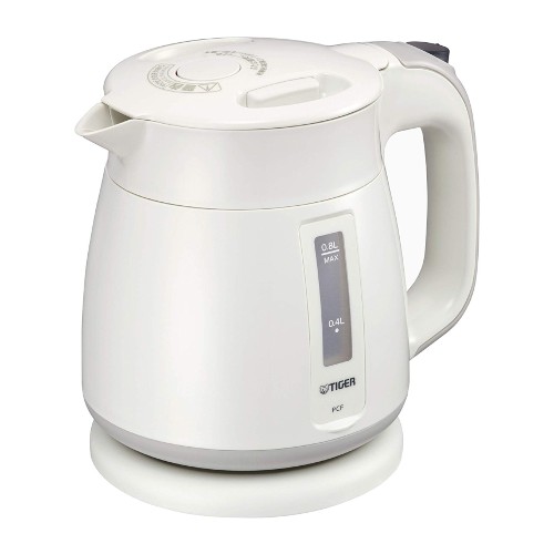 タイガー 電気ケトル 800ml ホワイト わく子 PCF-G080-W