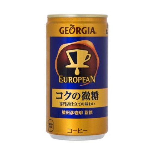 コカ・コーラ ジョージア ヨーロピアン コクの微糖 185ml缶×30本