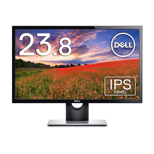 Dell モニター 23.8インチ SE2416H(CIE1976 84%/広視野角/フレームレス/フルHD/IPS非光沢/HDMI,D-Sub15ピン)
