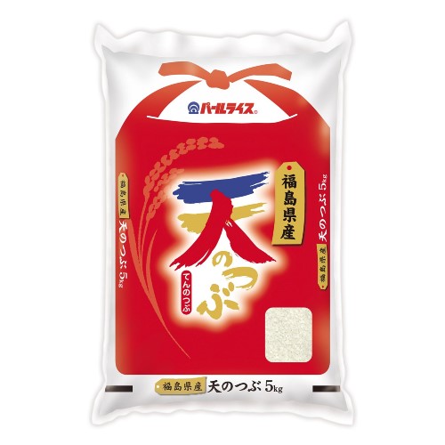 【精米】福島県産 白米 天のつぶ 5kg