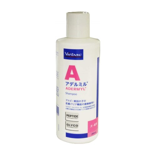ビルバック (Virbac) 犬猫 アデルミル ペプチドシャンプー 200ml