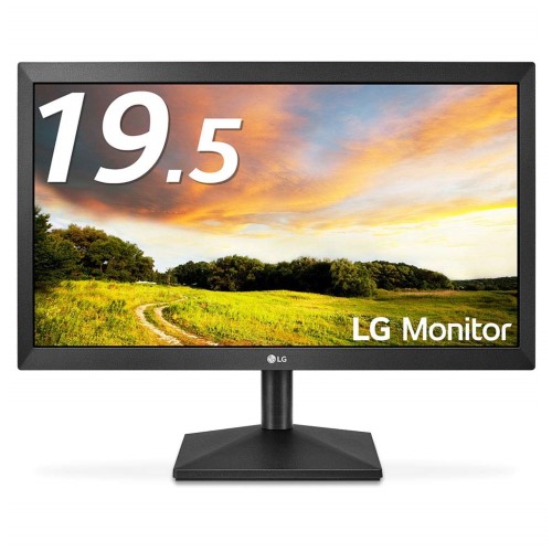 LG モニター ディスプレイ 20MK400H-B 19.5インチ/WXGA(1366x768)/TN 非光沢/HDMI端子付/DASモード搭載/ブルーライト低減機能