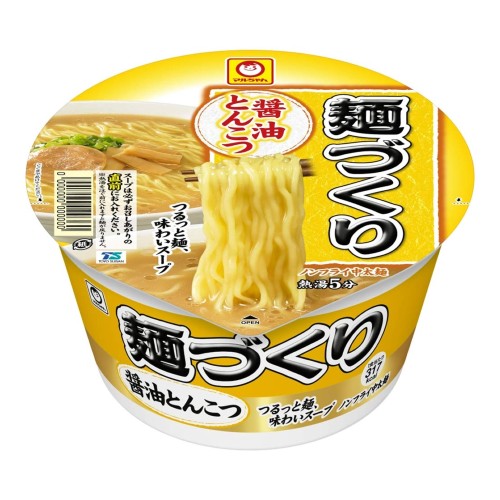 マルちゃん 麺づくり 醤油とんこつ 89g×12個