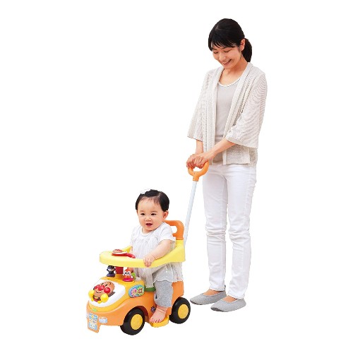 アンパンマン よくばりビジーカー 押し棒＋ガード付き (リニューアル)
