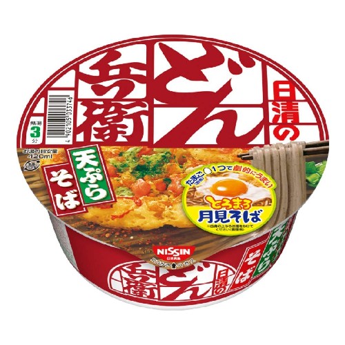 日清 どん兵衛 天ぷらそば東 100g×12個