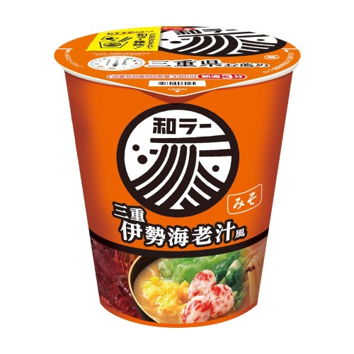 サッポロ一番 和ラー 三重 伊勢海老汁風 72g×12個