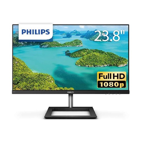 PHILIPS モニターディスプレイ 241E1D/11 (23.8インチ/IPS Technology/FHD/HDMI/D-Sub/DVI-D/フレームレス)