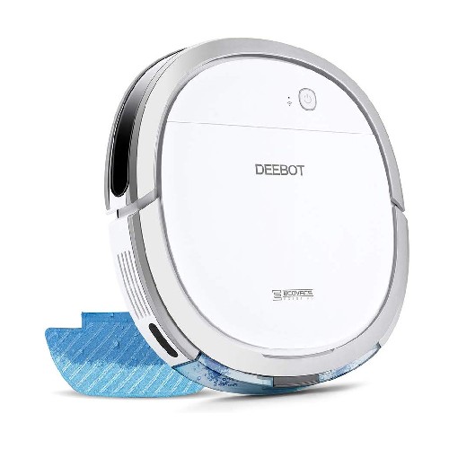 【細菌除去率99%】エコバックス ECOVACS DEEBOT OZMO Slim11 床拭きロボット掃除機 フローリング掃除 畳掃除 超薄型 水拭き対応 モップ付け 自動拭き掃除 Alexa対応 スマホ連動