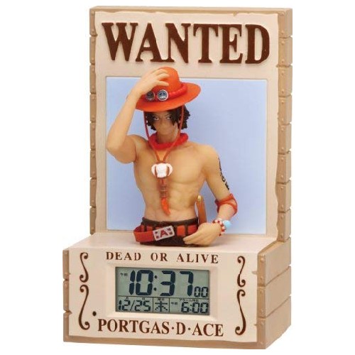 ONE PIECE ポートガス・D・エース 3D音声目覚し時計 8RDA58RH38 8RDA58RH38