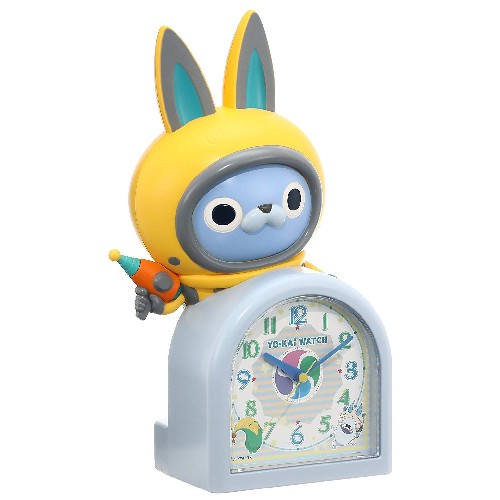 セイコー クロック 目覚まし時計 妖怪ウォッチ USAピョン キャラクター型 おしゃべり アラーム アナログ JF380A SEIKO