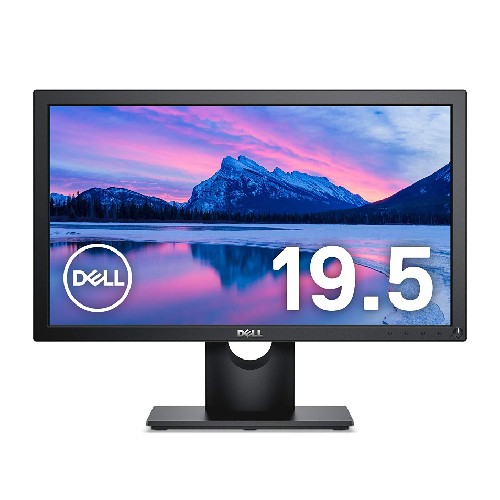 Dell モニター 19.5インチ E2016H(CIE1976 86%/HD+/TN非光沢/フリッカーフリー/DP,D-Sub15ピン)