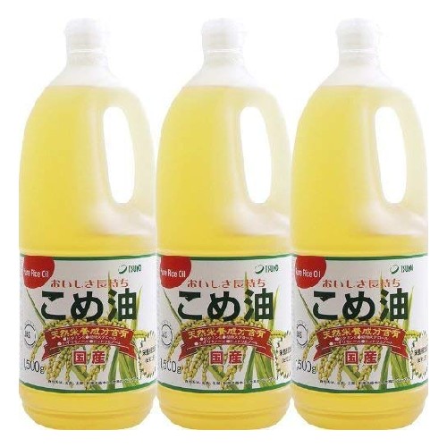 TSUNO こめ油 1500g×3本セット