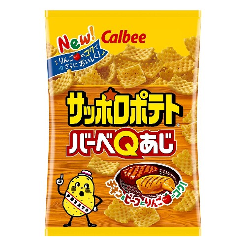 カルビー サッポロポテト バーベQあじ 85g × 12袋