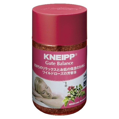 クナイプ　バスソルト　グーテバランス　ワイルドローズの香り　８５０ｇ