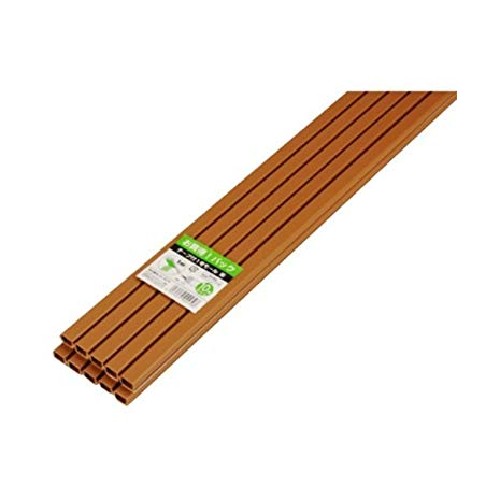 テープ付きモール 1号 茶 1m×10本パック [品番]00-4579