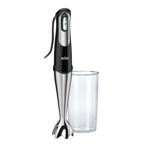 ブラウン(DeLonghi) ハンドブレンダー マルチクイック7 ブラック/シルバー 1台2役 つぶす・混ぜる 離乳食対応 MQ700