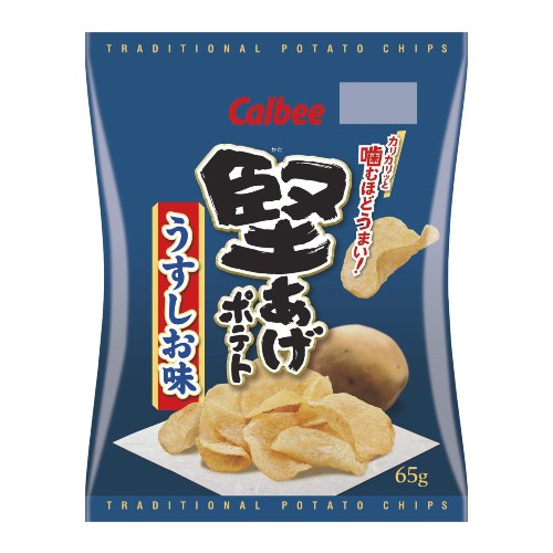 カルビー 堅あげポテト うすしお味 65g×12袋