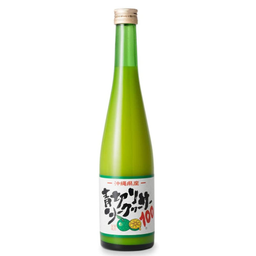 沖縄特産販売 青切りシークワーサー100 500ml ×6本