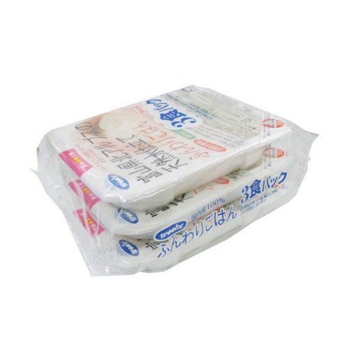 富山県北アルプスの天然水仕立てふんわりごはん　200g×3食【8個セット（計24食分）】レトルトごはん★非常用ごはんとして
