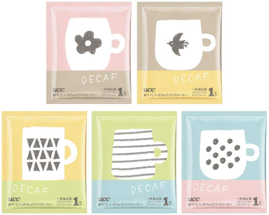 UCC おいしいカフェインレスコーヒー ドリップコーヒ 350g 7g×50袋