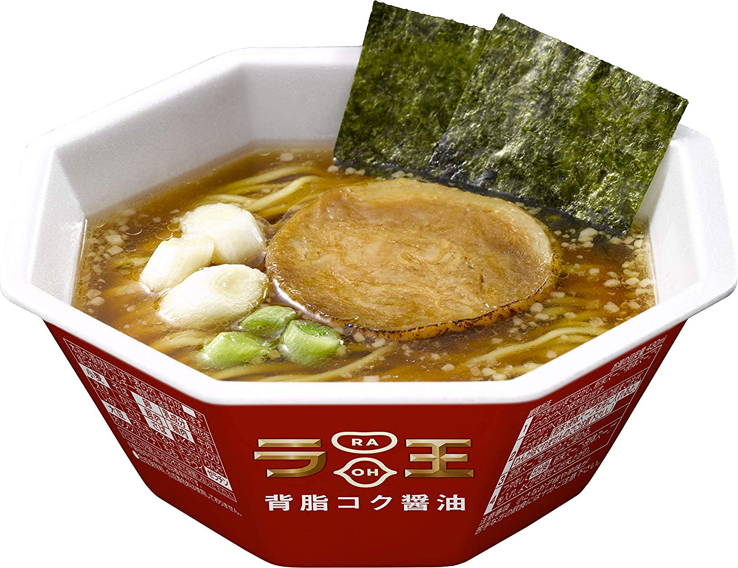 日清ラ王 背脂コク醤油 115g×12個