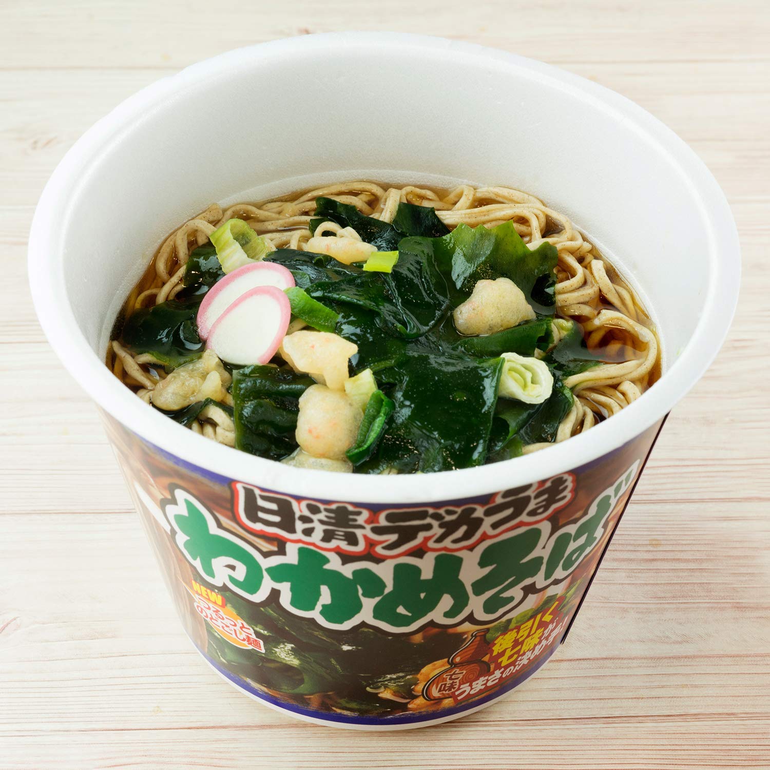 日清 デカうま わかめそば 106g×12個